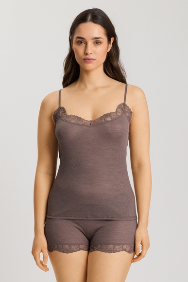 Женская майка из шерсти с кружевом Hanro 070911 купить в интернет-магазине Bestelle фото 1