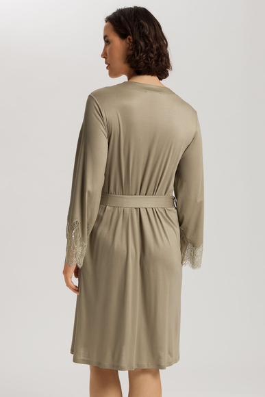 Женский халат миди с кружевом Hanro 074804 купить в интернет-магазине Bestelle фото 2