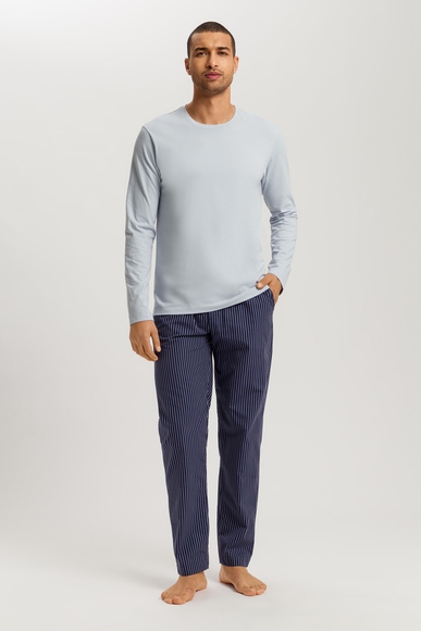 Мужской домашний хлопковый лонгслив Hanro 075053 купить в интернет-магазине Bestelle фото 4