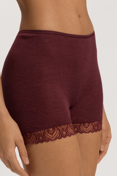  Женские высокие трусы-шорты из шерсти  Hanro 070832 купить в интернет-магазине Bestelle фото 3