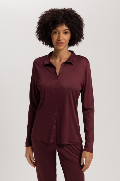  Женская домашняя рубашка с шелком  Hanro 077305 купить в интернет-магазине Bestelle фото 1