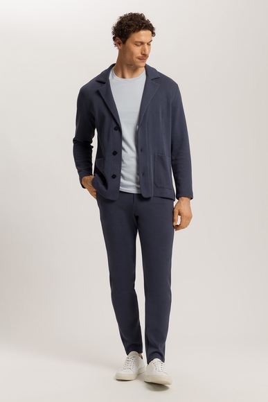 Мужской домашний жакет из хлопка Hanro 075859 купить в интернет-магазине Bestelle фото 4