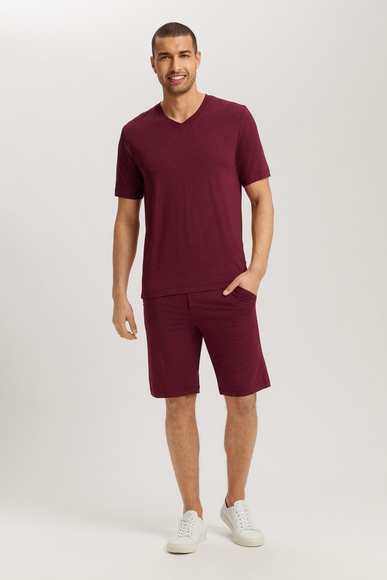 Мужские домашние шорты на завязках  Hanro 075039 купить в интернет-магазине Bestelle фото 4