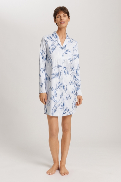  Женская хлопковая сорочка-рубашка  Hanro 074970 купить в интернет-магазине Bestelle фото 5