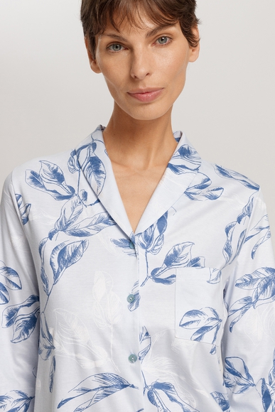  Женская хлопковая сорочка-рубашка  Hanro 074970 купить в интернет-магазине Bestelle фото 4