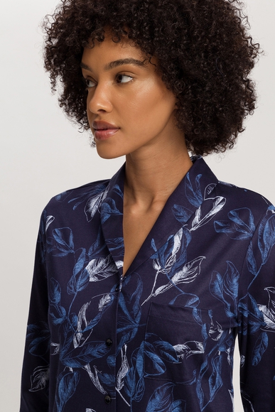  Женская хлопковая сорочка-рубашка  Hanro 074970 купить в интернет-магазине Bestelle фото 4