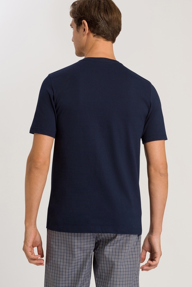 Мужская хлопковая домашняя футболка Hanro 075051 купить в интернет-магазине Bestelle фото 2