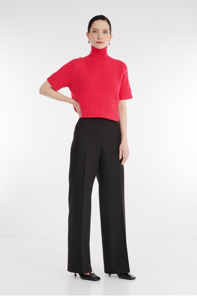 Женские широкие чёрный брюки Diana Gallesi P608R005451N ( B4 ) купить в интернет-магазине Bestelle фото 3