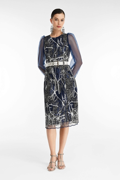 Платье миди с длинными рукавами Caterina Leman SU6725-279 купить в интернет-магазине Bestelle фото 1