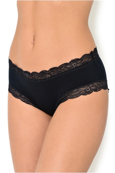 Женские трусы-шорты с кружевом Hanro 072438 купить в интернет-магазине Bestelle фото 1