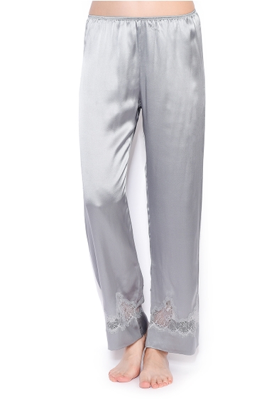 Шелковые пижамные брюки с кружевом Simone Perele 17F660 купить в интернет-магазине Bestelle фото 1