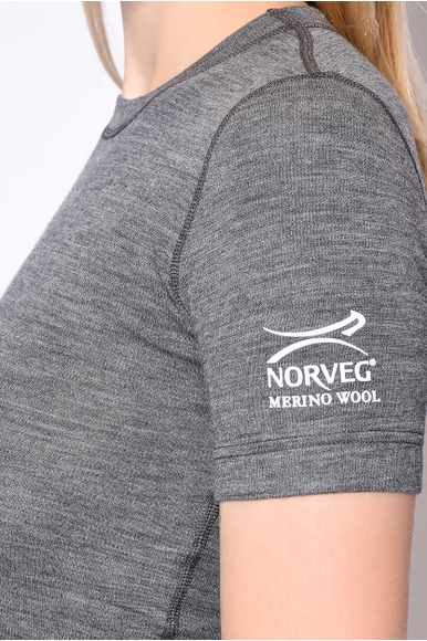 Женская термофутболка из шерстяного трикотажа Norveg 14SW3RS купить в интернет-магазине Bestelle фото 5