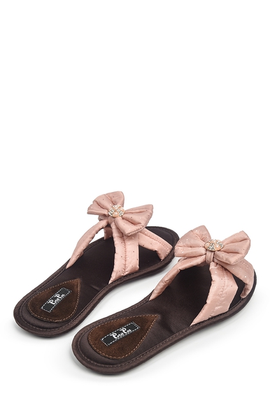 Тапочки женские со стразами  Petit Pas PINK001 купить в интернет-магазине Bestelle фото 2