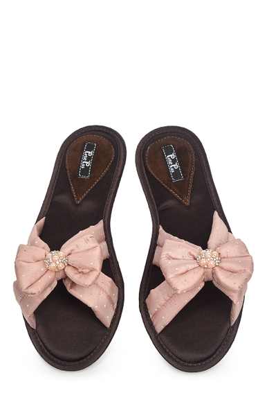 Тапочки женские со стразами  Petit Pas PINK001 купить в интернет-магазине Bestelle фото 3