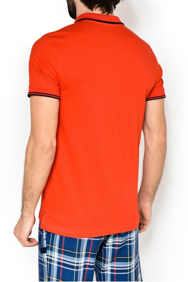 Красная футболка-поло из хлопка Jockey 500703H купить в интернет-магазине Bestelle фото 2