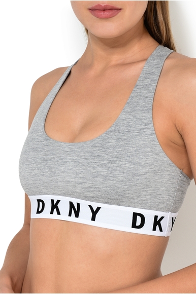 Женский серый спортивный топ-бюстгальтер DKNY DK4519 купить в интернет-магазине Bestelle фото 1