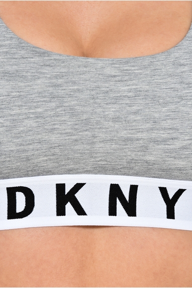 Женский серый спортивный топ-бюстгальтер DKNY DK4519 купить в интернет-магазине Bestelle фото 4