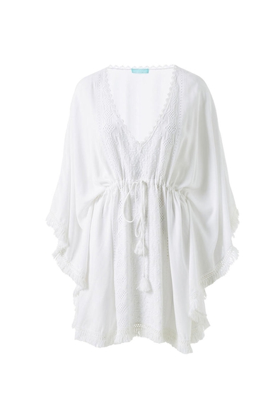 Пляжное короткое белое платье Melissa Odabash Dania Core CR 24 купить в интернет-магазине Bestelle фото 4