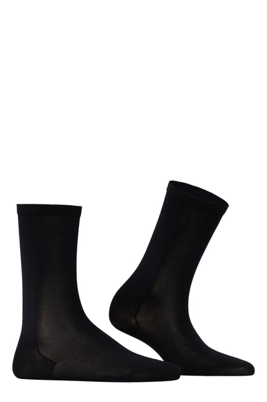 Носки женские чёрные Finest Cotton Kunert 110223700 купить в интернет-магазине Bestelle фото 3