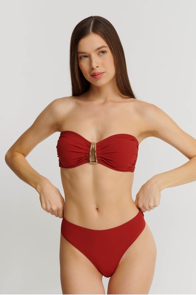 Женские красные плавки-слипы Shan 42510-34 купить в интернет-магазине Bestelle фото 3