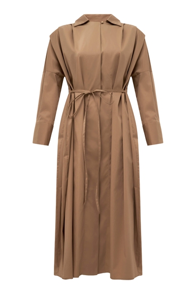 Хлопковое платье миди с укороченными рукавами Milva Mi 2400 купить в интернет-магазине Bestelle фото 6