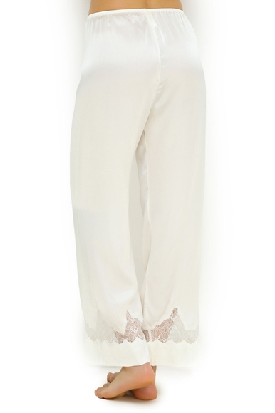 Шелковые пижамные брюки с кружевом Simone Perele 17F660 купить в интернет-магазине Bestelle фото 11