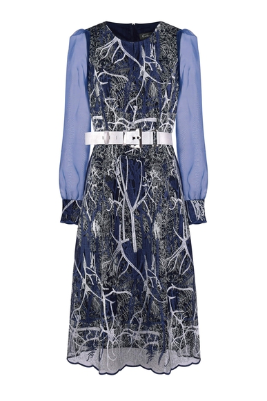 Платье миди с длинными рукавами Caterina Leman SU6725-279 купить в интернет-магазине Bestelle фото 4