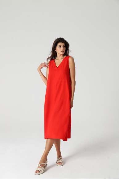 Женское красное пляжное платье Oryades 318123E купить в интернет-магазине Bestelle фото 3