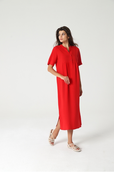 Женское красное пляжное длинное платье Oryades 318823E купить в интернет-магазине Bestelle фото 1