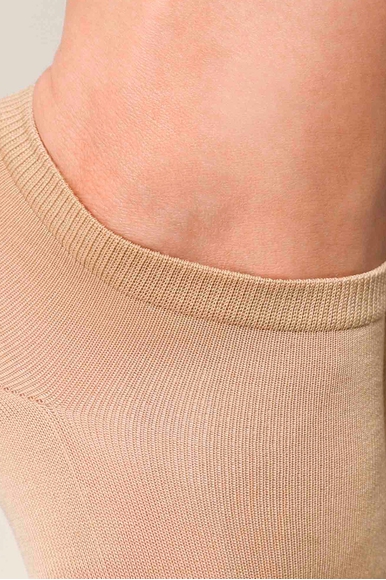 Носки женские бежевые Finest Cotton Kunert 110223900 купить в интернет-магазине Bestelle фото 3