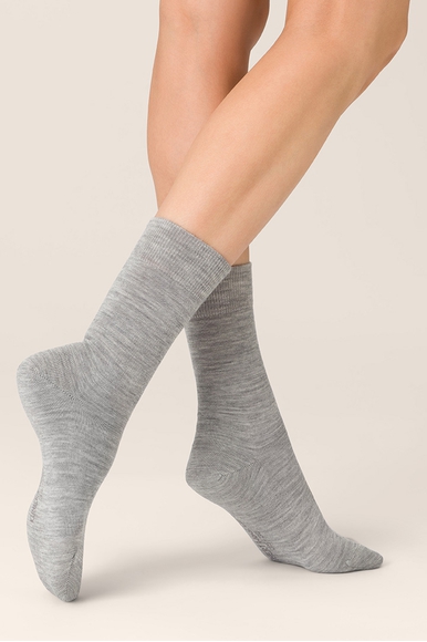 Женские серые шерстяные носки Kunert 110203400 купить в интернет-магазине Bestelle фото 1