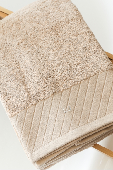 Полотенце бежевое из хлопка 100x150 см LIU JO LB789B купить в интернет-магазине Bestelle фото 4