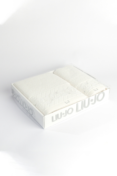 Набор из 2 полотенец 60x110 см, 50x60 см LIU JO LB920B купить в интернет-магазине Bestelle фото 1