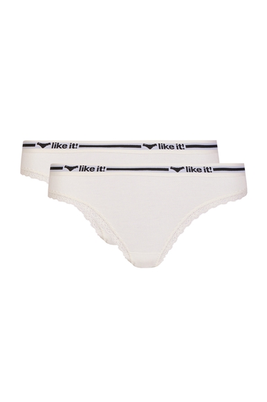 Набор женских трусов слипов 2 шт. Like it! 615650 купить в интернет-магазине Bestelle фото 1