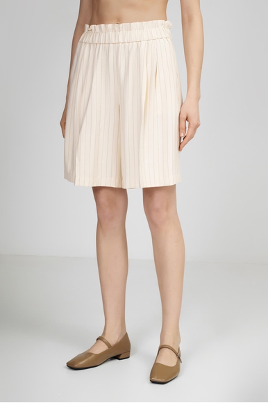 Женские бежевые шорты TWINSET U&B 251LL2AFF купить в интернет-магазине Bestelle фото 1