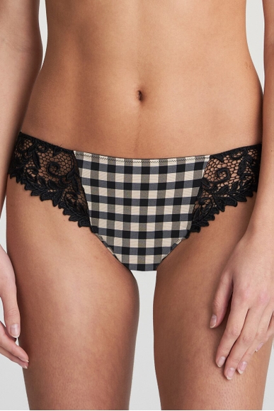  Женские кружевные трусы-слипы в клетку  Marie Jo 0502430 купить в интернет-магазине Bestelle фото 3