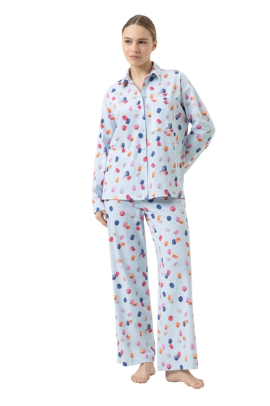  Женская пижама с брюками из хлопка с принтом  Mey 1240102 купить в интернет-магазине Bestelle фото 1