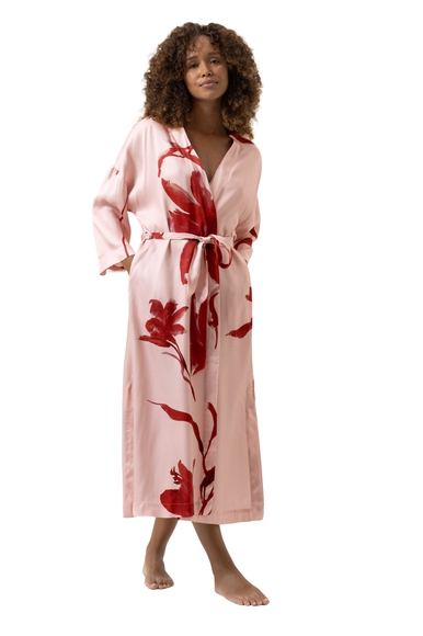 Женский длинный халат с принтом  Mey 1230083 купить в интернет-магазине Bestelle фото 1