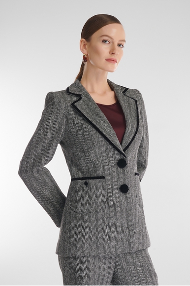 Женский приталенный жакет Caterina Leman ZA8693-118 купить в интернет-магазине Bestelle фото 2