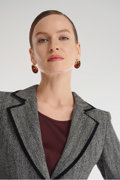 Женский приталенный жакет Caterina Leman ZA8693-118 купить в интернет-магазине Bestelle фото 6