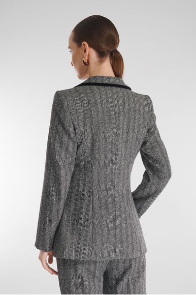 Женский приталенный жакет Caterina Leman ZA8693-118 купить в интернет-магазине Bestelle фото 3