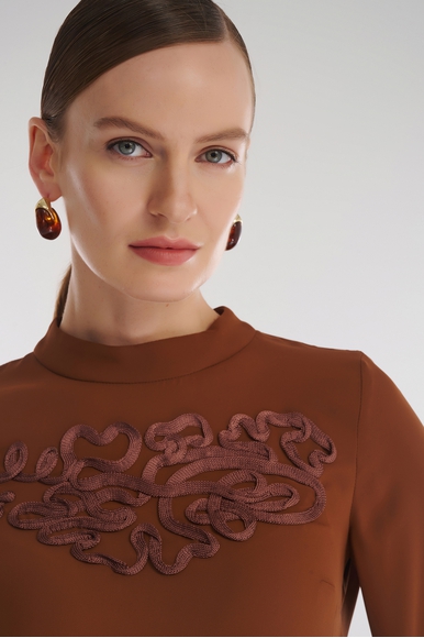 Блузка с длинным рукавом и кружевом  Caterina Leman BL8716-225 купить в интернет-магазине Bestelle фото 5