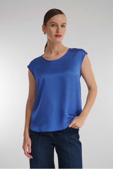 Женский синий топ Caterina Leman TO8861-315 купить в интернет-магазине Bestelle фото 1