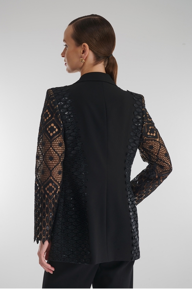 Женский чёрный жакет Caterina Leman ZA8448-67/66 купить в интернет-магазине Bestelle фото 2