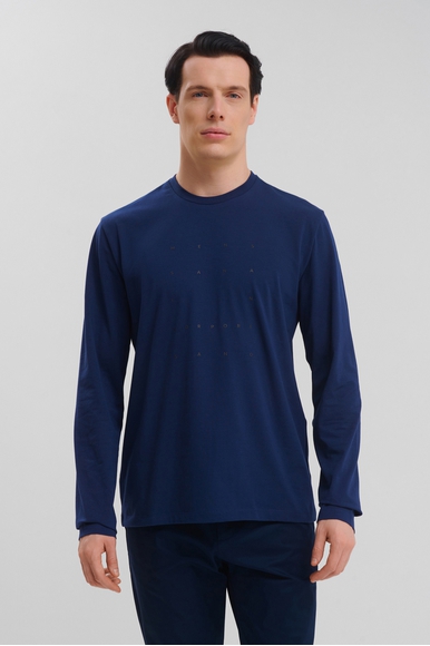 Мужская хлопковая футболка Bikkembergs BMT0708ML купить в интернет-магазине Bestelle фото 1