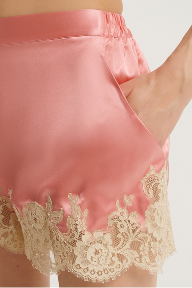 Женские шелковые шорты с кружевом Marjolaine 3ART5001 купить в интернет-магазине Bestelle фото 5