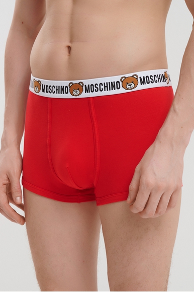 Набор красных мужских трусов-боксеров Moschino 13874402 купить в интернет-магазине Bestelle фото 2