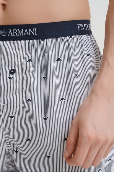 Мужские хлопковые трусы-шорты Emporio Armani EM000366AF10803 купить в интернет-магазине Bestelle фото 4