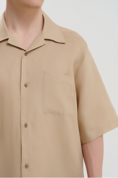 Мужская бежевая рубашка Shan 62536-80 купить в интернет-магазине Bestelle фото 4