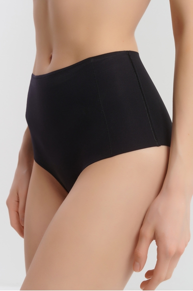 Женские высокие черные трусы-слипы Simone Perele 1F6610 купить в интернет-магазине Bestelle фото 1